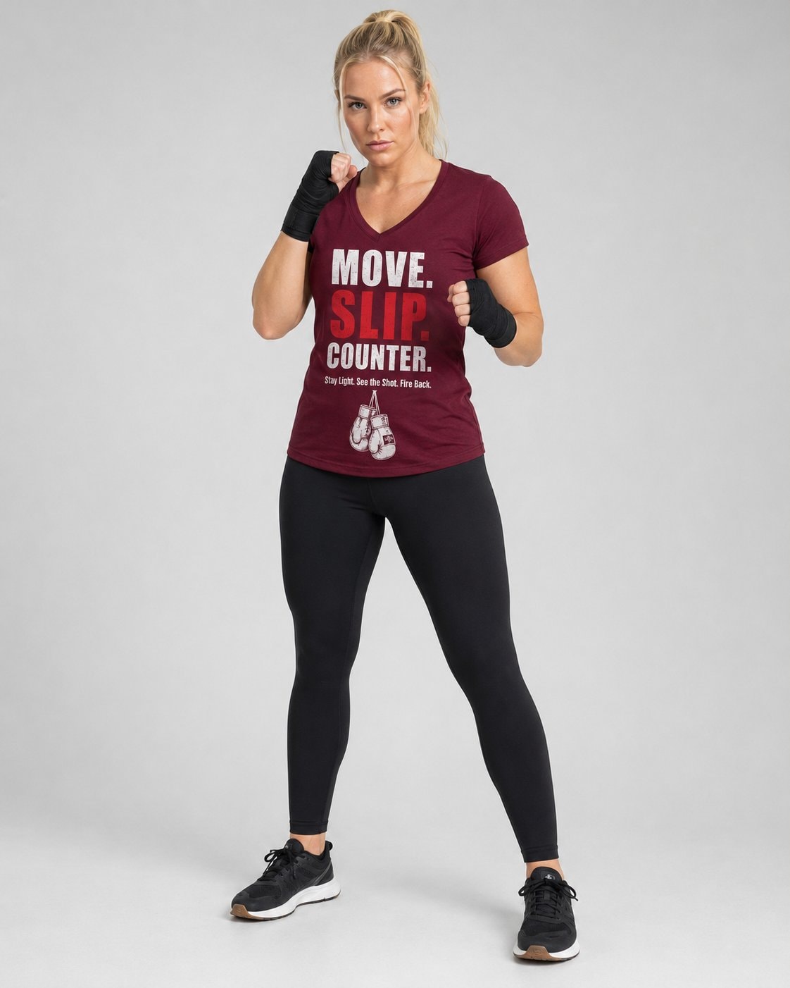 Move Slip Counter Women's V-Neck T-Shirt
