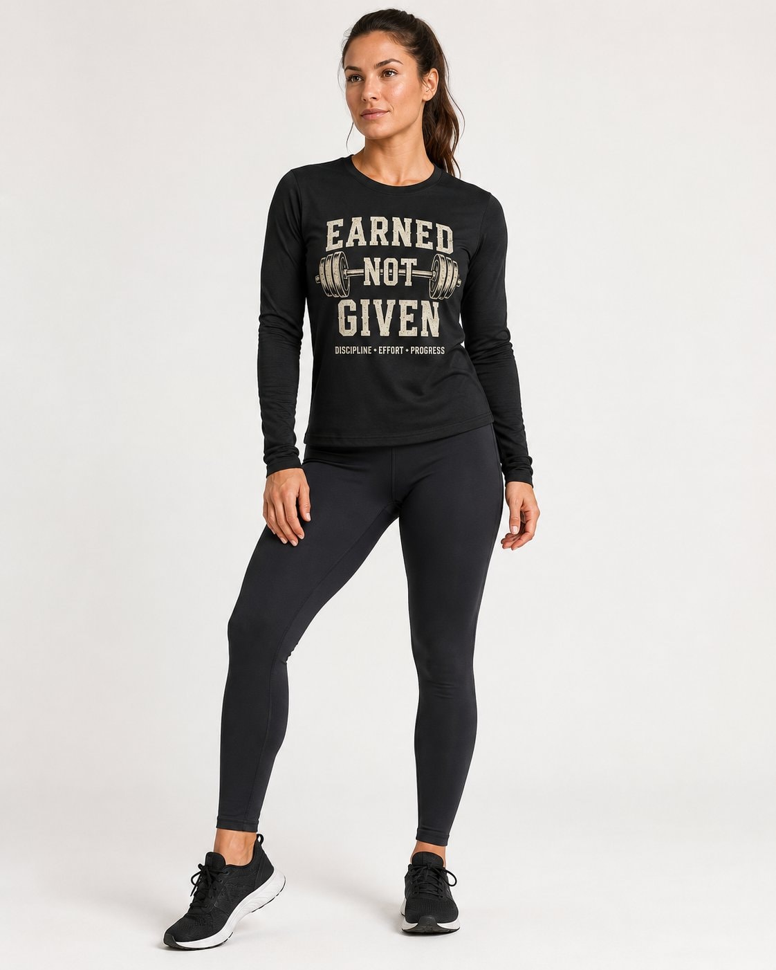 Earned Not Given Women's Long Sleeve Shirt
