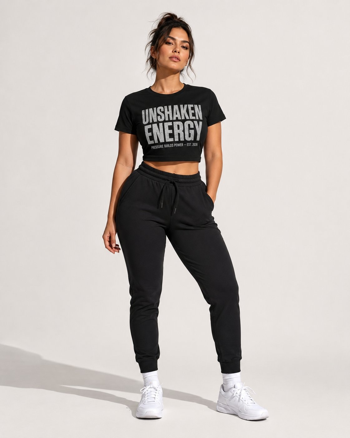 Unshaken Energy Women's Cropped T-Shirt